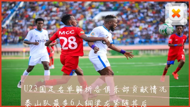 U23国足名单解析各俱乐部贡献情况泰山队最多6人铜梁龙紧随其后